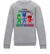 Дитячий світшот PJ Masks birthday 6 Сірий меланж фото