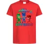 Детская футболка PJ Masks birthday 6 Красный фото