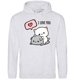 Чоловіча толстовка (худі) Peach and Goma love you Чоловіча толстовка (худі) Peach and Goma love you