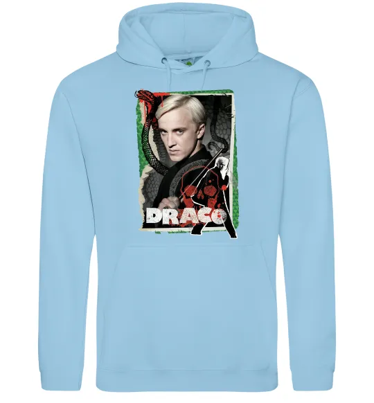 Женская толстовка (худи) Draco Голубой фото