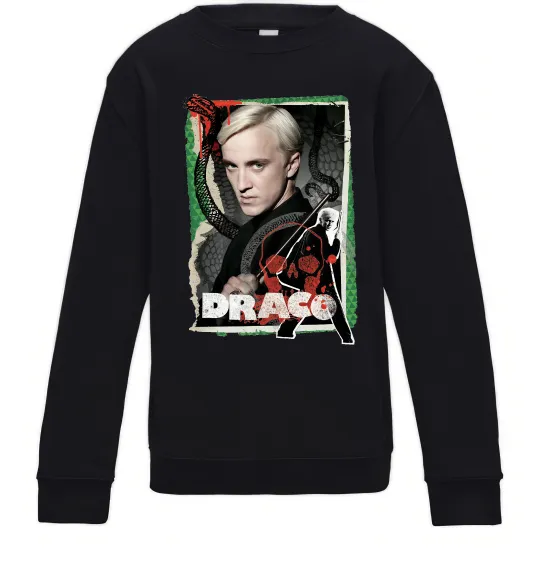 Детский Свитшот Draco Черный фото