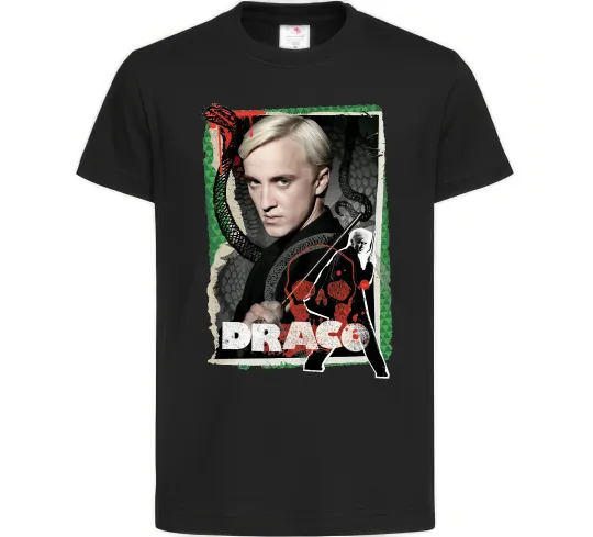 Детская футболка Draco Черный фото