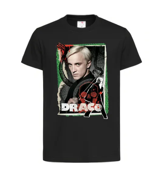 Дитяча футболка Draco Чорний фото