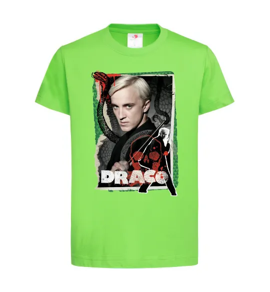 Дитяча футболка Draco Лаймовий фото