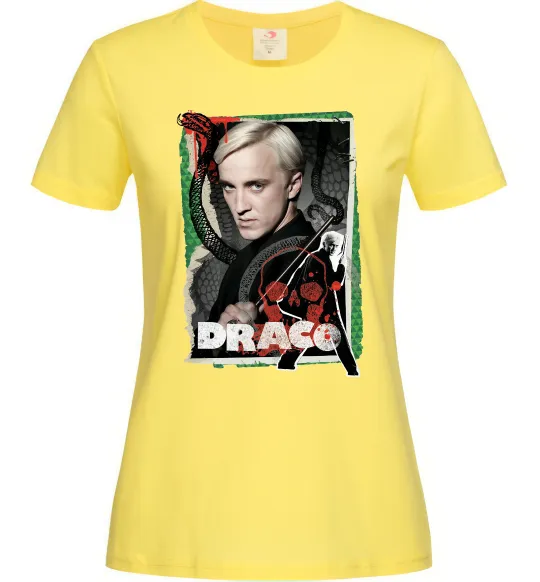 Женская футболка Draco Лимонный фото