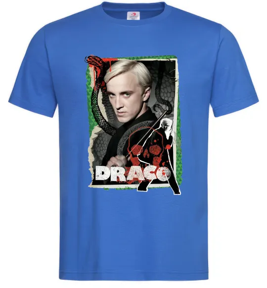 Мужская футболка Draco Ярко-синий фото