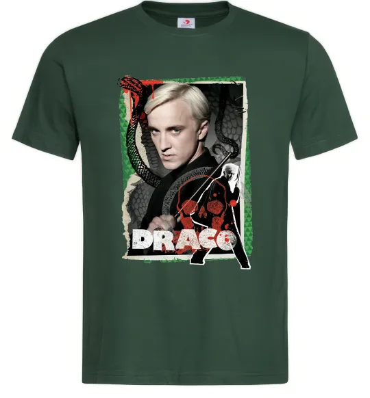 Мужская футболка Draco Темно-зеленый фото