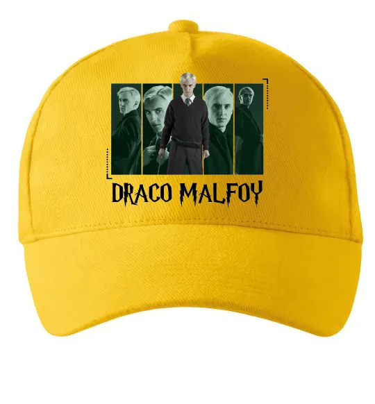 Кепка Драко Малфой Сонячно жовтий фото