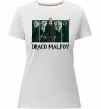 Жіноча преміум футболка Драко Малфой Білий фото