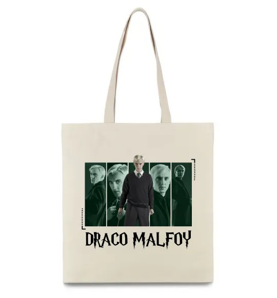 Еко-сумка Драко Малфой Бежевий фото