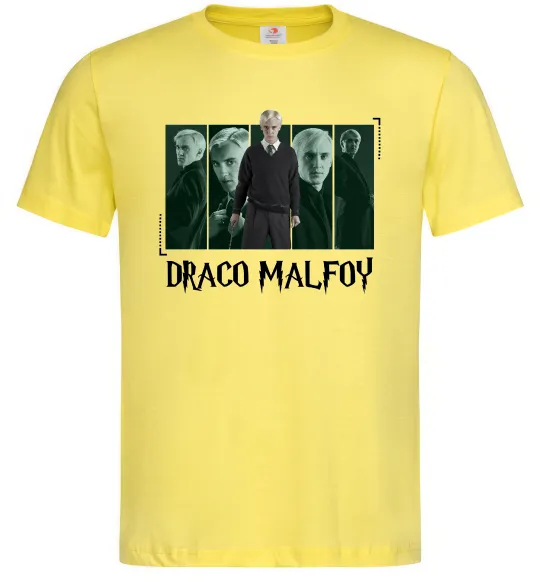 Чоловіча футболка Драко Малфой Лимонний фото