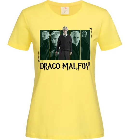 Жіноча футболка Драко Малфой Лимонний фото