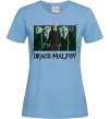 Жіноча футболка Драко Малфой Блакитний фото