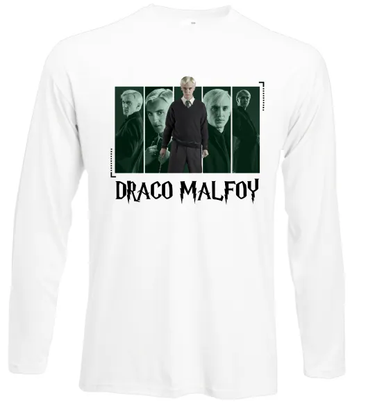 Лонгслів Драко Малфой Білий фото
