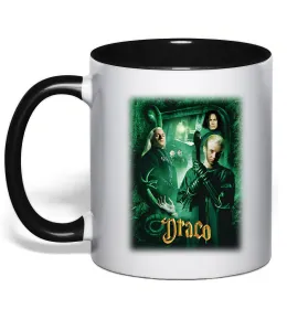 Чашка з кольоровою ручкою