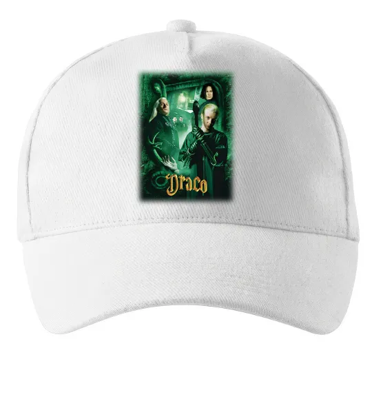 Кепка Драко Малфой Слизерин Білий фото