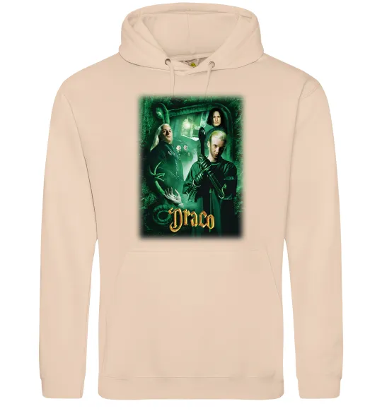 Чоловіча толстовка (худі) Драко Малфой Слизерин Пісочний фото