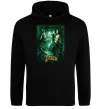 Жіноча толстовка (худі) Драко Малфой Слизерин Чорний фото