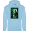 Жіноча толстовка (худі) Драко Малфой Слизерин Блакитний фото