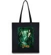 Еко-сумка Драко Малфой Слизерин Чорний фото