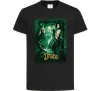 Дитяча футболка Драко Малфой Слизерин Чорний фото