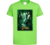 Дитяча футболка Драко Малфой Слизерин Лаймовий фото