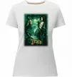 Жіноча преміум футболка Драко Малфой Слизерин Білий фото