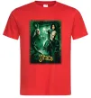 Чоловіча футболка Драко Малфой Слизерин Червоний фото