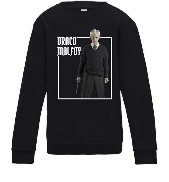 Дитячий світшот Драко Том Фелтон Чорний фото