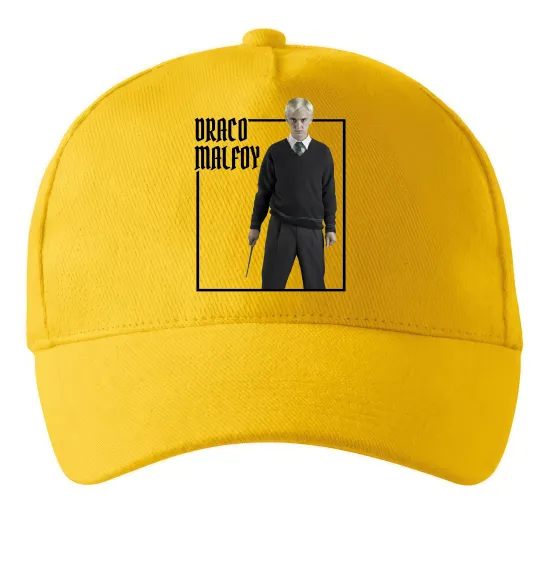 Кепка Драко Том Фелтон Сонячно жовтий фото