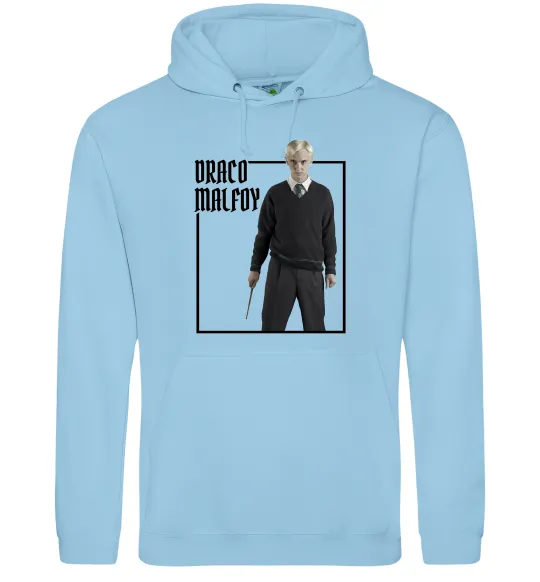 Жіноча толстовка (худі) Драко Том Фелтон Блакитний фото