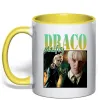 Чашка с цветной ручкой Tom Felton Draco Malfoy Лимонный фото