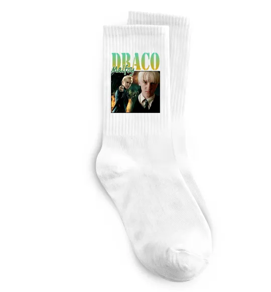 Носки Tom Felton Draco Malfoy Белый фото