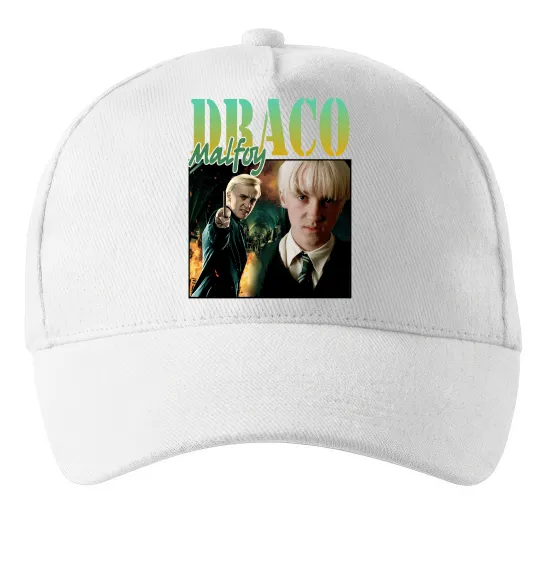 Кепка Tom Felton Draco Malfoy Белый фото