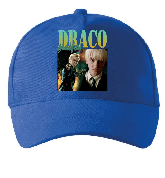Кепка Tom Felton Draco Malfoy Ярко-синий фото