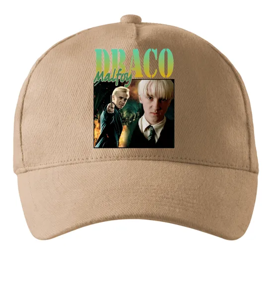 Кепка Tom Felton Draco Malfoy Песочный фото