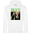 Мужская толстовка (худи) Tom Felton Draco Malfoy Белый фото
