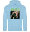 Мужская толстовка (худи) Tom Felton Draco Malfoy Голубой фото