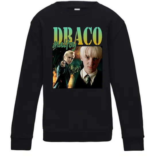 Детский Свитшот Tom Felton Draco Malfoy Черный фото