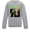 Детский Свитшот Tom Felton Draco Malfoy Серый меланж фото