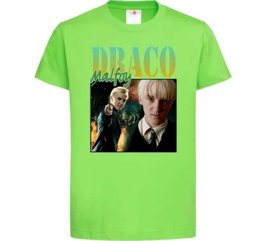 Детская футболка Tom Felton Draco Malfoy Лаймовый фото