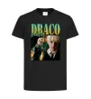 Детская футболка Tom Felton Draco Malfoy Черный фото