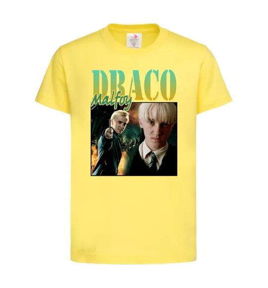 Детская футболка Tom Felton Draco Malfoy Лимонный фото