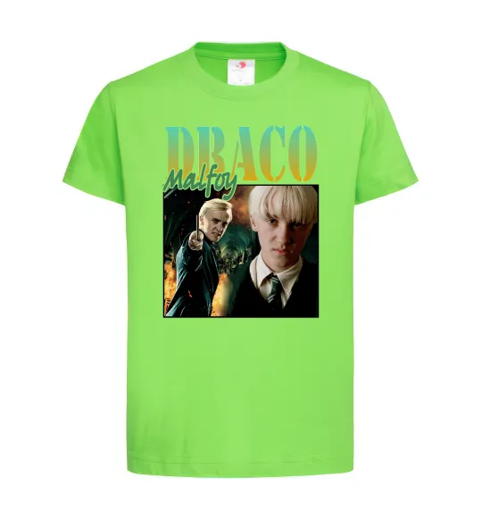 Детская футболка Tom Felton Draco Malfoy Лаймовый фото
