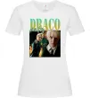 Женская футболка Tom Felton Draco Malfoy Белый фото