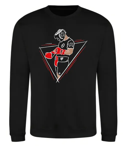 Світшот Боксер Чорний фото