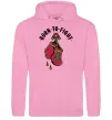 Женская толстовка (худи) Born to fight рукавиці Розовый фото