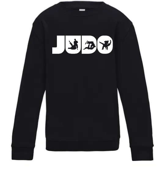 Детский Свитшот Judo Черный фото