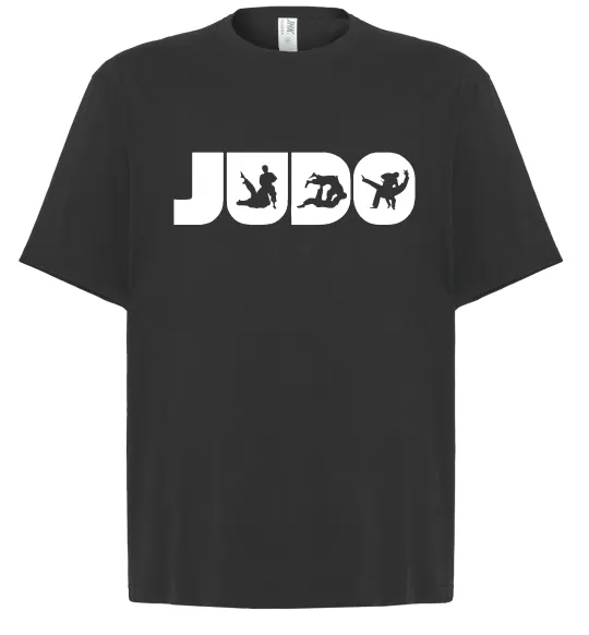 Футболка Оверсайз Judo Черный фото