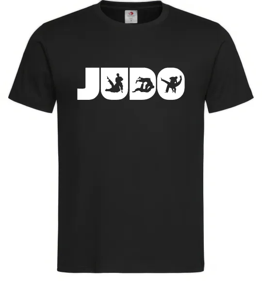 Мужская футболка Judo Черный фото